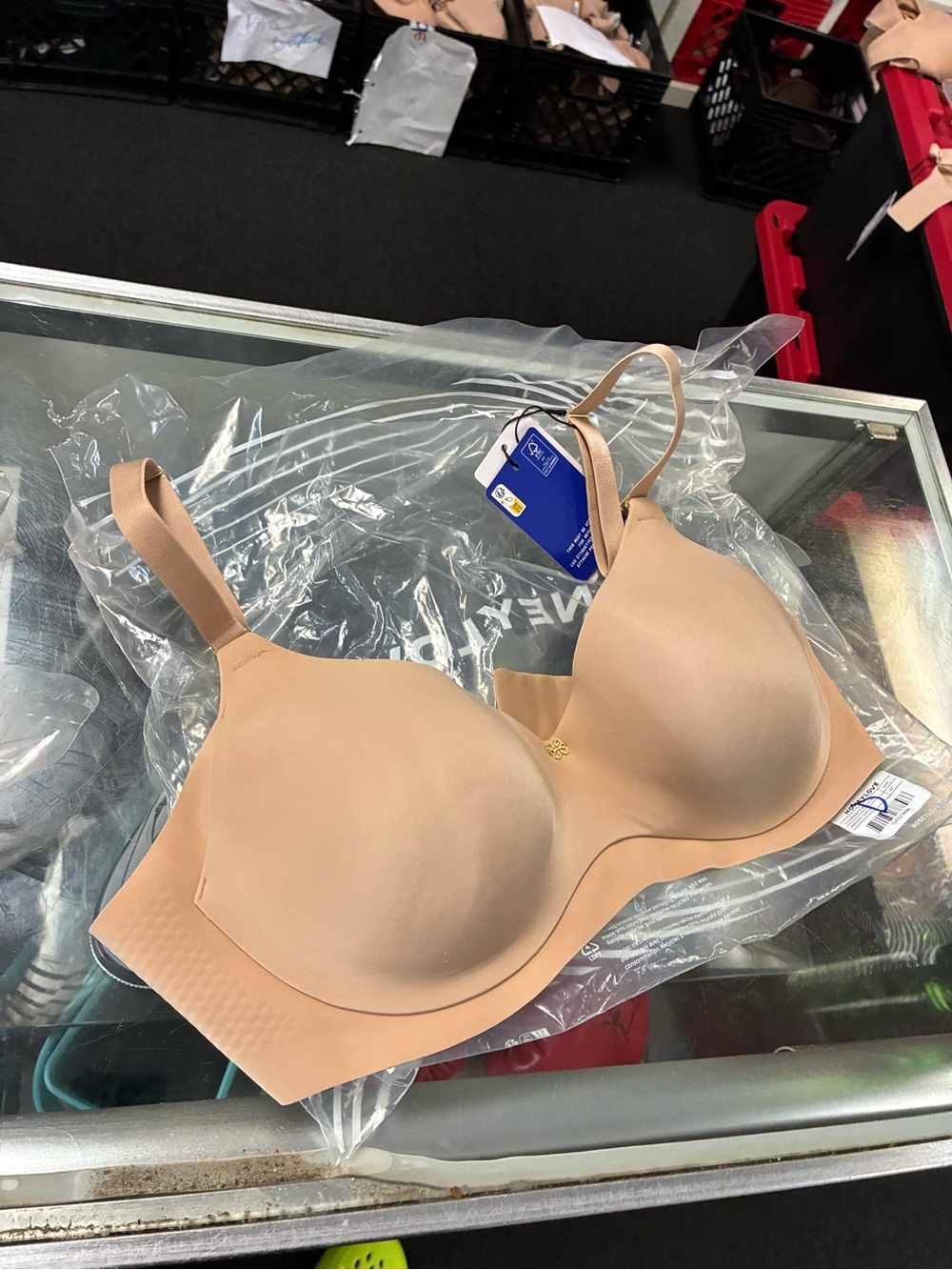 Women’s Honeylove Cloudembrace Wireless Bra Sz 36 DDD(F) NWT New